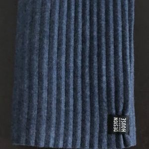 Design House Stockholm, Beautiful Textured Scarf, Blue, Excellent Condition